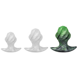 Alienastic Plug Bulluk L 8.5 x 6 cm Vert